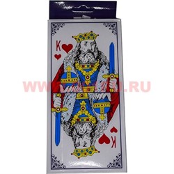 Карты игральные № 9899 с пластиковым покрытием 54 карты 10 шт/уп - фото 89527
