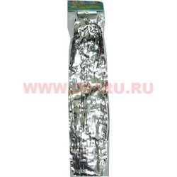 Елочное украшение "Дождик серебряный" цена за 10 шт - фото 89912