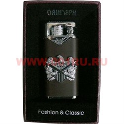 Зажигалка Олигарх в коробочке в ассортименте - фото 90194