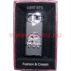 Зажигалка Олигарх в коробочке в ассортименте - фото 90196