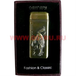 Зажигалка Олигарх в коробочке в ассортименте - фото 90198