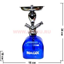 Кальян Magix (BA-006) на 1 трубку 34 см (цвета в ассортименте) - фото 90596