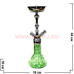 Кальян Magix (BA-009) на 1 трубку 44 см (цвета в ассортименте) - фото 90629