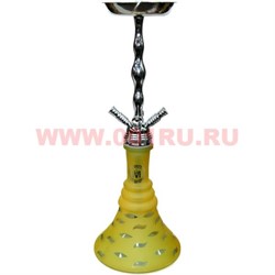 Кальян Magix на 2 трубки «Dragon» 70 см (цвет желтый) - фото 90761