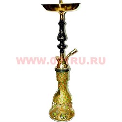 Кальян сирийский 55 см (полный комплект) цвета и формы колб и шахт в ассортименте - фото 90867