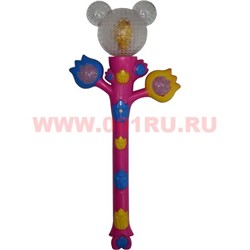 Игрушка светящася «Цветок» со музыкой (крутится) - фото 91112