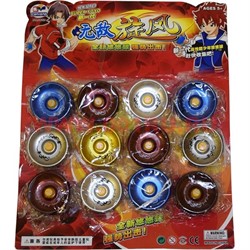 Игрушка Йо-йо металлическая 12 шт/упаковка - фото 91340