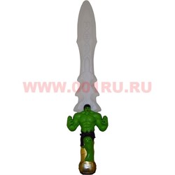 Светящийся меч «Халк» со звуком 54 см - фото 91352