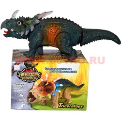 Игрушка «Трицератопс» ходит, рычит, светится - фото 91732