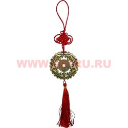 Подвеска Фэншуй "монета+летучая мышь" - фото 91762
