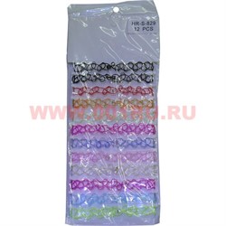 Чокер колье Tatoo со стразами цвета в ассортименте 12 шт/упаковка - фото 92004