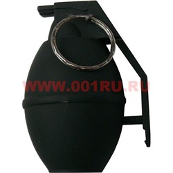 Сувенирная Зажигалка газовая "лимонка с кольцом" - фото 92692