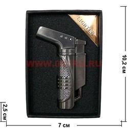 Зажигалка газовая турбо для трубки в коробочке - фото 92704