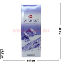 Благовония HEM Everest (Эверест) 6 шт/уп, цена за уп - фото 93370