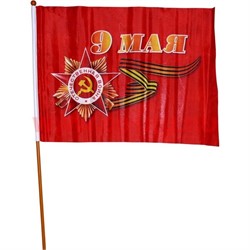 Флаг 9 мая 20х30 см - фото 93707