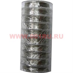 Проволока для бисера 0,5 мм 30 м стальная, цена за 10 шт - фото 93955