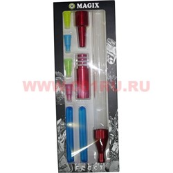 Насадка для кальяна Magix Frost с акриловой трубкой и мундштуками - фото 94329