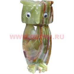 Сова 17 см, оникс (6 дюймов) - фото 94366