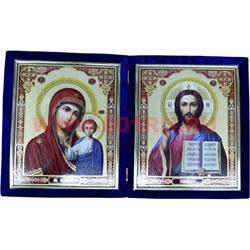 Икона "книга" большая в бархате 27х46,5 см - фото 94495