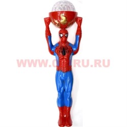 Игрушка крутящаяся Спайдер Мен со звуком и светом - фото 95061