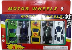 Набор машинок Motor Wheels 5 шт - фото 95269