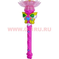 Игрушка-вертяшка "лотос" (AZ8613) с музыкой и подсветкой, 96 шт/кор - фото 95749