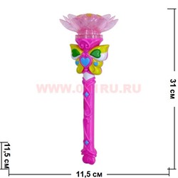 Игрушка-вертяшка "лотос" (AZ8613) с музыкой и подсветкой, 96 шт/кор - фото 95750