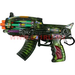 Игрушка "Автомат" (стреляет со звуком) 96 шт\кор, цвета в ассортименте - фото 95768