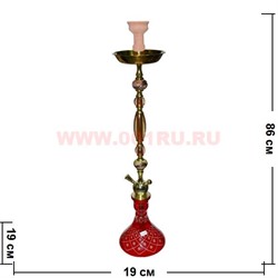 Кальян Фараон, Ager (M-106) на 1 трубку (86 см высота) - фото 96084