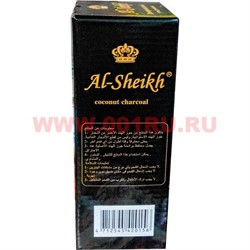 Кокосовый уголь для кальяна Al-Sheikh 96 штук 1 кг - фото 96415