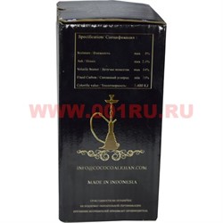 Уголь для кальяна Coco Sheikh 72 кубика 1 кг кокосовый - фото 96458