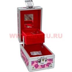 Шкатулка-автомат (102) 8х12 см для украшений, косметики - фото 96466