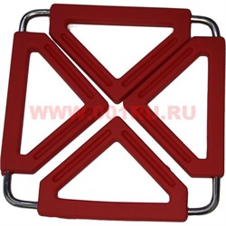 Подставка для колбы кальяна раскладывающаяся силиконовая, цвета в ассортименте - фото 96486