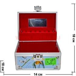 Шкатулка-автомат (106) 9,5х14 см для украшений, косметики - фото 96501