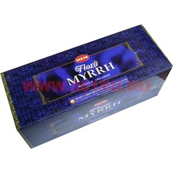 Благовония HEM sq Flora Myrrh Masala 25 шт\уп (Мирра) - фото 96937
