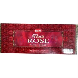 Благовония HEM sq Rose Masala 25 шт\уп (Роза) - фото 96943