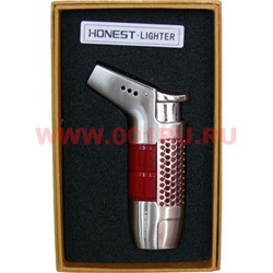 Зажигалка газовая Honest трубочная, цвета в ассортименте - фото 97213