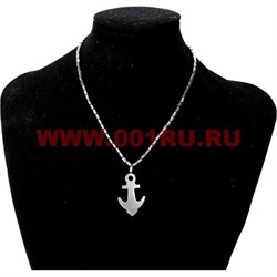 Подвеска из гематита "якорь" - фото 97326