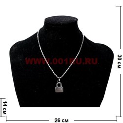 Подвеска из гематита "замок" - фото 97345