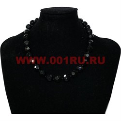 Бусы стекло граненое 12 мм - фото 97407