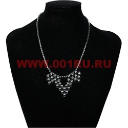 Подвеска из гематита "узор" большая (1) - фото 97423