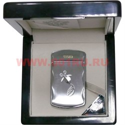 Зажигалка газовая Tiger "золотая рыбка" в коробочке - фото 97425