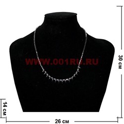 Подвеска из гематита "цилиндры+кружочки" большая - фото 97434