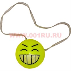 Нос светящийся на резинке с батарейками 48 шт/упаковка - фото 97484