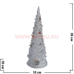 Ёлочка светящаяся белая (BB 817) - фото 97500