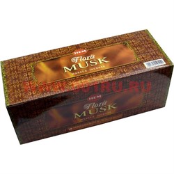 Благовония HEM sq Flora Musk Masala 25 шт/уп (Мускус) - фото 97990