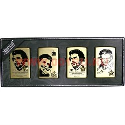 Зажигалка бензиновая "Че Гевара" цена за 4 штуки - фото 97994