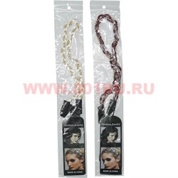Повязка на голову греческая (CJ-1005) цена за 20 штук - фото 98321