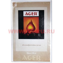 Уголь для кальяна Ager 1 кг из кокосовой скорлупы (Индонезия) - фото 98669