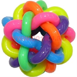 Игрушка прыгающая 40 мм "noodle ball" 24 шт/упаковка - фото 99226